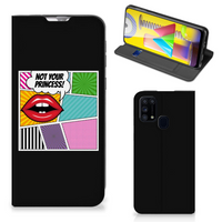 Samsung Galaxy M31 Hippe Standcase Popart Princess