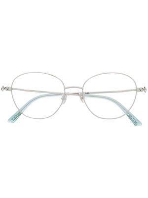 Jimmy Choo Eyewear lunettes de vue à monture ronde - Argent