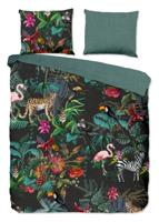 Good Morning Dekbedovertrek "jungleprint" - Multi - (200x200/220 cm) - Katoen