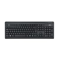 Fujitsu KB410 toetsenbord Universeel USB QWERTZ Duits Zwart - thumbnail