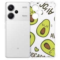 Xiaomi Redmi 13 Pro Plus Hoesje - Avocado Singing TPU Antishock Xiaomi Redmi 13 Pro Plus Hoesje - Avocado Singing TPU Antishock