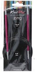 KnitPro Zing Rondbreinaalden 150cm 5,00mm