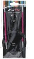 KnitPro Zing Rondbreinaalden 150cm 5,00mm