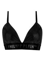 Philipp Plein soutien-gorge à ornements strassés - Noir - thumbnail