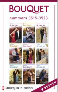 Bouquet e-bundel nummers 3515-3523 (9-in-1) - Sharon Kendrick, Sara Craven, Jane Porter, Trish Morey, Caitlin Crews, Kate Hewitt, Michelle Conder, Lynne Graham, Cathy - ebook