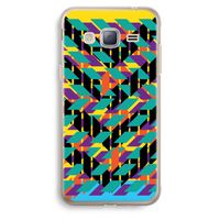 Skew Bee 1: Samsung Galaxy J3 (2016) Transparant Hoesje