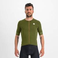 Sportful Monocrom fietsshirt korte mouw groen heren