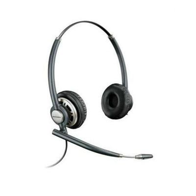 Hoofdtelefoon met microfoon Poly HW720 Zwart