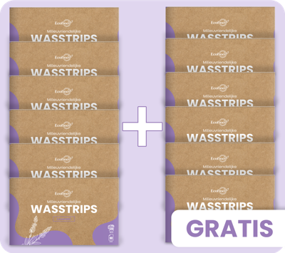 Wasstrips - 6 + 6 GRATIS Lavendel