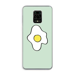Spiegelei: Xiaomi Redmi Note 9 Pro Transparant Hoesje