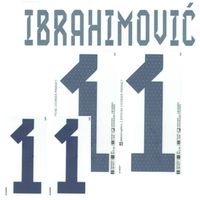 Ibrahimović 11 (Officiële Zweden Bedrukking 2023-2024)