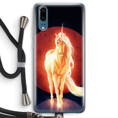Last Unicorn: Huawei P20 Transparant Hoesje met koord