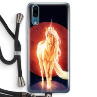 Last Unicorn: Huawei P20 Transparant Hoesje met koord