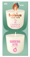 Bolsius Gardenia & Fig Candle Refills