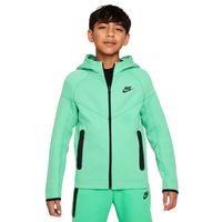 Nike Tech Fleece Sportswear Vest Kids Felgroen Zwart - thumbnail