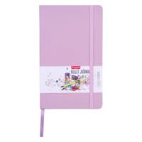 Bruynzeel bullet journal lila, 13x21cm, 140 g/m 64 vellen