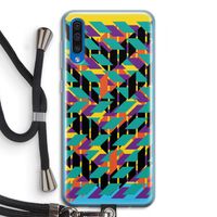 Skew Bee 1: Samsung Galaxy A50 Transparant Hoesje met koord