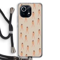 You're so golden: Xiaomi Mi 11 Transparant Hoesje met koord