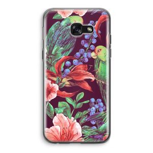 Papegaaien: Samsung Galaxy A5 (2017) Transparant Hoesje