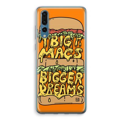 Big Macs Bigger Dreams: Huawei P20 Pro Transparant Hoesje