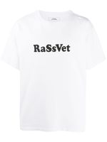 RASSVET t-shirt ample à logo imprimé - Blanc - thumbnail