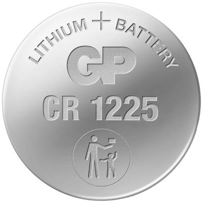 GP GPCR1225STD255C1 Knoopcel CR1225 Lithium 62 mAh 3 V 1 stuk(s)