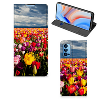 OPPO Reno4 Pro 5G Smart Cover Tulpen - thumbnail