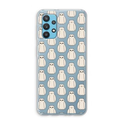 Uilen: Samsung Galaxy A32 4G Transparant Hoesje