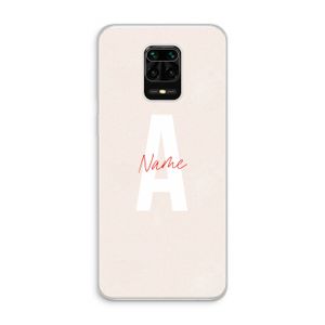 Strawberry Milkshake: Xiaomi Redmi Note 10 Lite Transparant Hoesje