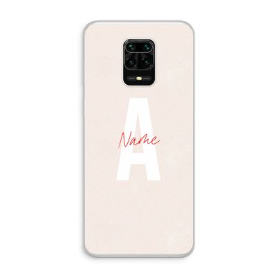 Strawberry Milkshake: Xiaomi Redmi Note 10 Lite Transparant Hoesje