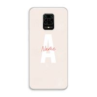 Strawberry Milkshake: Xiaomi Redmi Note 10 Lite Transparant Hoesje