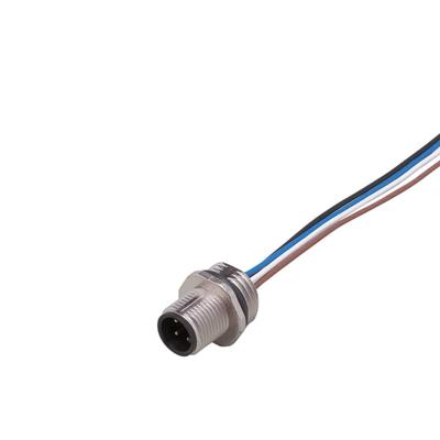 ifm Electronic E10411 Inbouwstekker Aantal polen (sensoren): 4 Stekker, recht 0.5 m 1 stuk(s)