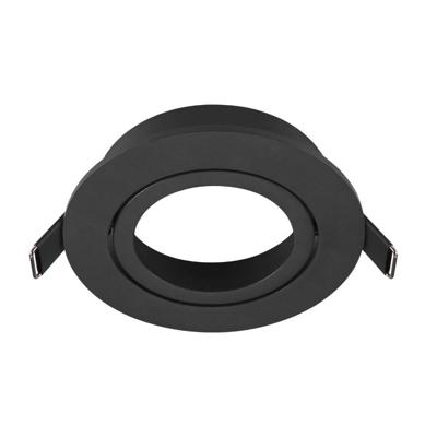 SLV InbouwringNew Tria 95 rond zwart - zonder fitting - 1007444