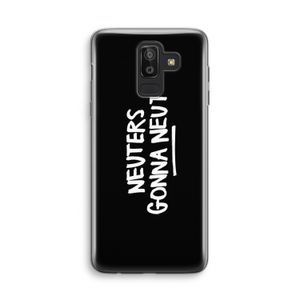 Neuters (zwart): Samsung Galaxy J8 (2018) Transparant Hoesje