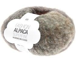 Rico Fashion Alpaca Superfine Heavens Big Cloud 005 Donkere regenboog