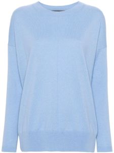 Incentive! Cashmere pull en cachemire à col rond - Bleu