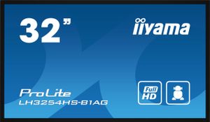 Iiyama ProLite LH3254HS-B1AG Digital Signage display Energielabel: G (A - G) 80 cm (31.5 inch) 1920 x 1080 Pixel 24/7 Anti-burn-in-functie, Geïntegreerde