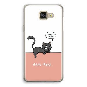 GSM poes: Samsung Galaxy A5 (2016) Transparant Hoesje