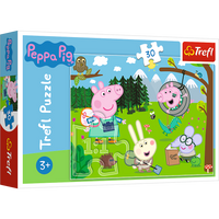 Peppa Pig Puzzel - Expeditie in het bos - thumbnail