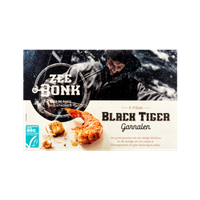 Zeebonk Black Tiger Garnalen 180 g bij Jumbo - thumbnail