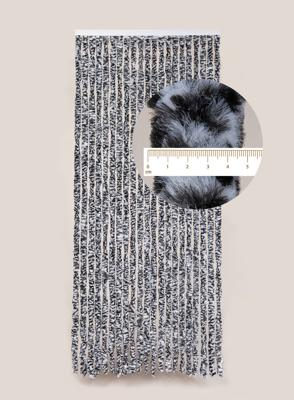 Degor Kattenstaart Vliegengordijn Zwart / Wit Gemêleerd 90 x 210 cm Degor Kattenstaart Vliegengordijn Zwart / Wit Gemêleerd 90 x 210 cm