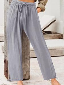 Casual Plain Loose Pants