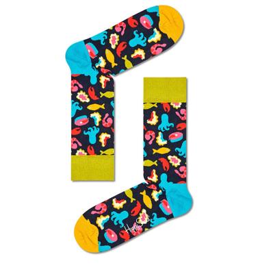 Happy Socks - Frutti Di Mare Katoen Unisex