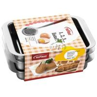 Braadslede Inoxibar 59271 Staal 21 x 15 cm (3 Stuks)