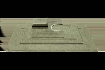 Vandyck Vandyck Badmat Houston Toiletmat 60x60 salie