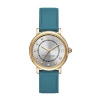 Horlogeband Marc by Marc Jacobs MJ1633 Leder Turquoise 14mm - thumbnail