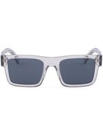 Prada Eyewear lunettes de soleil rectangulaires Symbole - Argent