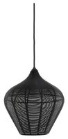 Light & Living Hanglamp 'Alvaro' 27cm, mat zwart
