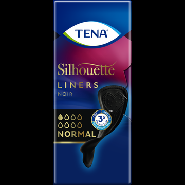 TENA Silhouette Noir Inlegkruisjes 26 stuks bij Jumbo