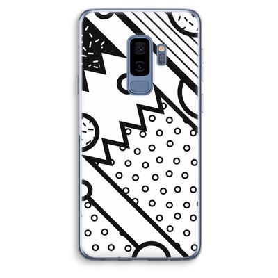 Pop Art #4: Samsung Galaxy S9 Plus Transparant Hoesje